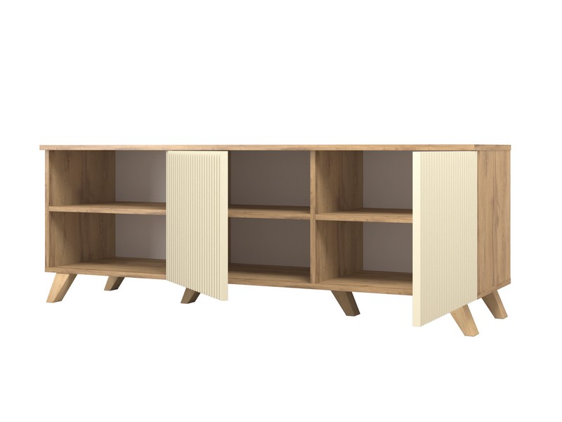 Тумба ТВ Блэйн 2_откр (дуб вотан-SF-023 Палома).jpg