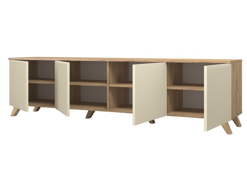 Тумба ТВ Блэйн 1_откр (дуб вотан-SF-023 Палома).jpg