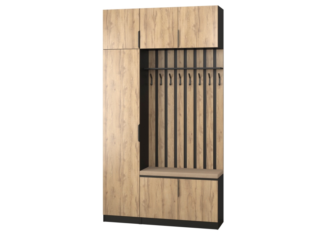 Прихожая Трим 7 (черный-дуб вотан).jpg