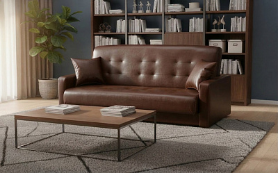 Диван книжка "Аккорд коричневый"