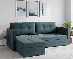 Угловой диван "Даймонд" рогожка дрим люкс 20