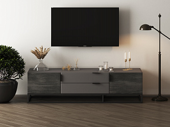 Тумба ТВ "Лофт Вуд-3" (Loft Wood)