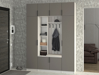 Модульная прихожая "Трим-6" МДФ