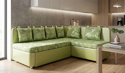 Кухонный угловой диван "Лора" раскладной