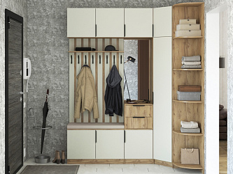 Модульная прихожая "Трим-13" ЛДСП
