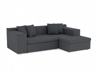 Угловой диван "Чикаго" велюр зара грей 18