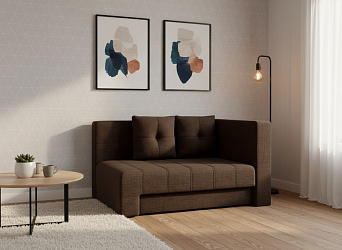 Диван еврокнижка "Корфу Next" рогожка дрим браун