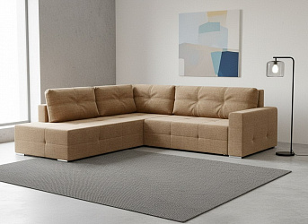 Угловой диван "Леос" рогожка дрим люкс 6