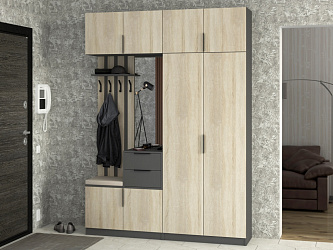 Модульная прихожая "Трим-4" ЛДСП