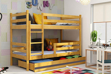 Детская деревянная кровать "Юниор"