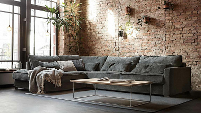 Угловой диван "Колфилд большой"