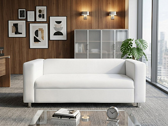 Диван "Клиппан нераскладной белый"
