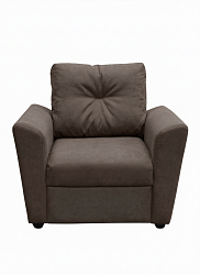 Кресло кровать "Амстердам" велюр коричневый