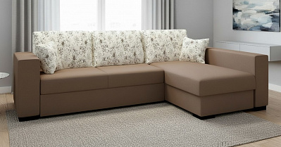 Угловой диван "Августин" еврокнижка