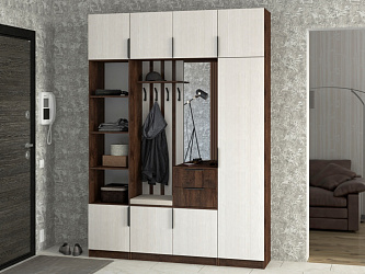 Модульная прихожая "Трим-1" ЛДСП