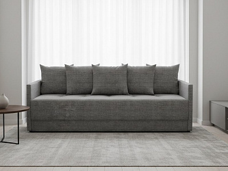 Диван еврокнижка "Хант" рогожка дрим грей