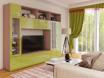 Модульная стенка для гостиной "Локер-4"