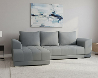 Угловой диван "Рентон" зара графит 32