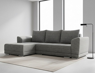 Угловой диван "Рентон" рогожка дрим люкс-11